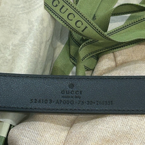 Gucci GG belt, size 75 - Picture 7 of 9